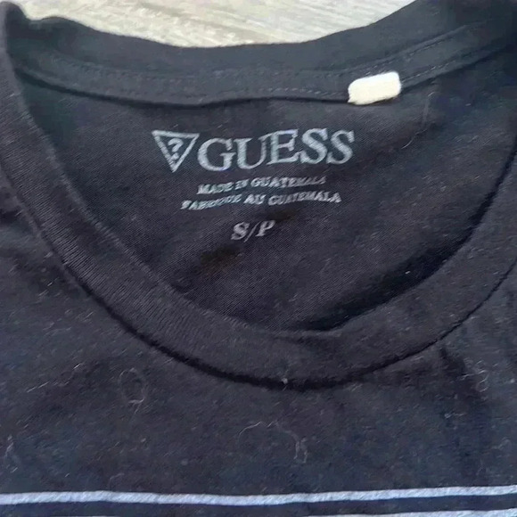 Guess | Mens Black  t-shirt - Picture 4 of 5